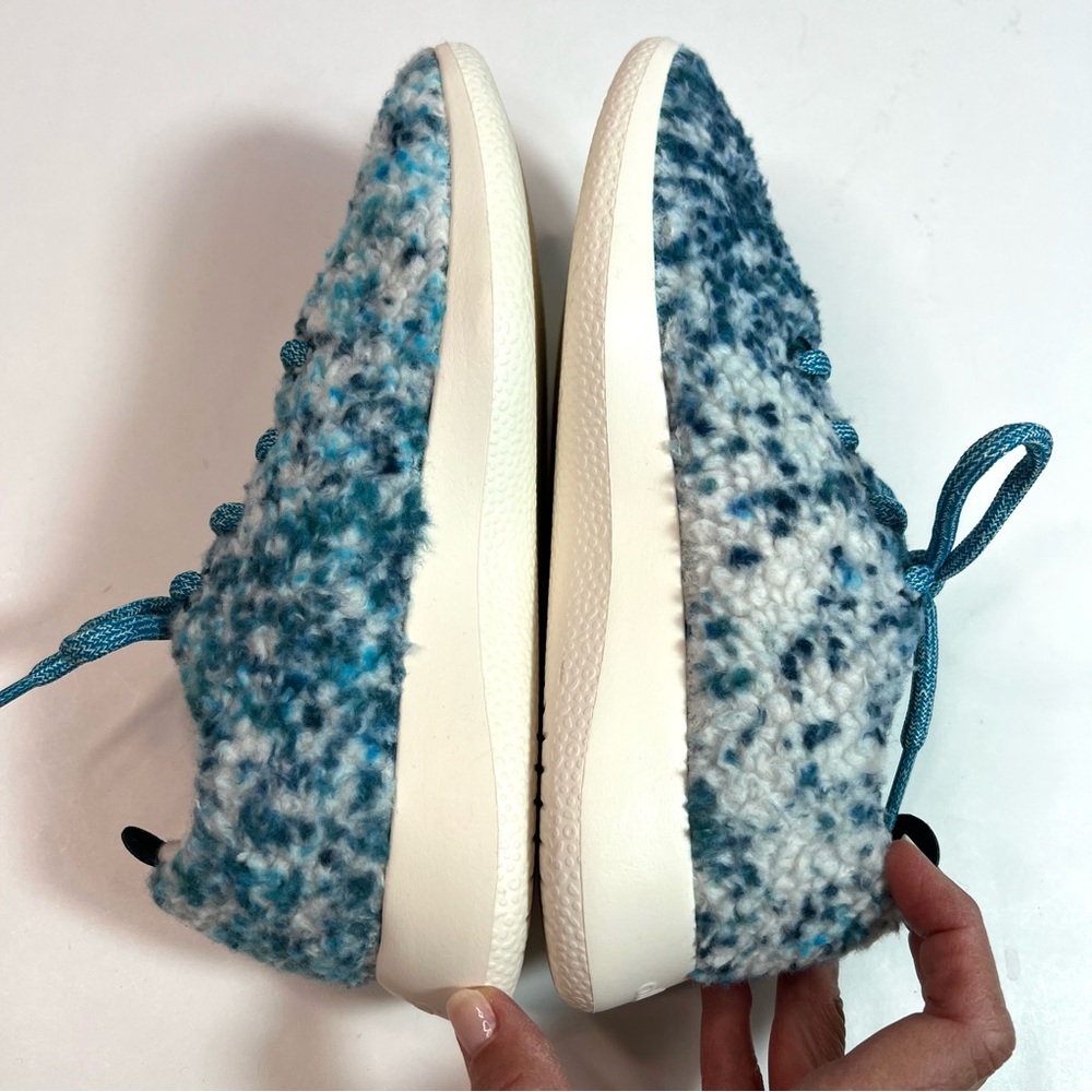 NWOT Allbirds Wool Runner Fluffs Sneakers Thrive Teal/Deep Emerald Size 6 - Picture 12 of 13